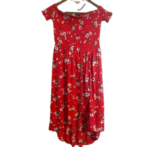 Parisian Sundress. Off the shoulder, midi skirt. 8 - Picture 8 of 10